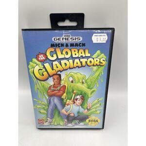 Mick & Mack: Global Gladiators (Sega Genesis, 1992) In Box - TESTED!